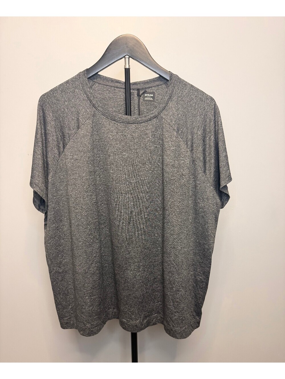 prAna Women's Gray Short Sleeve Shirt